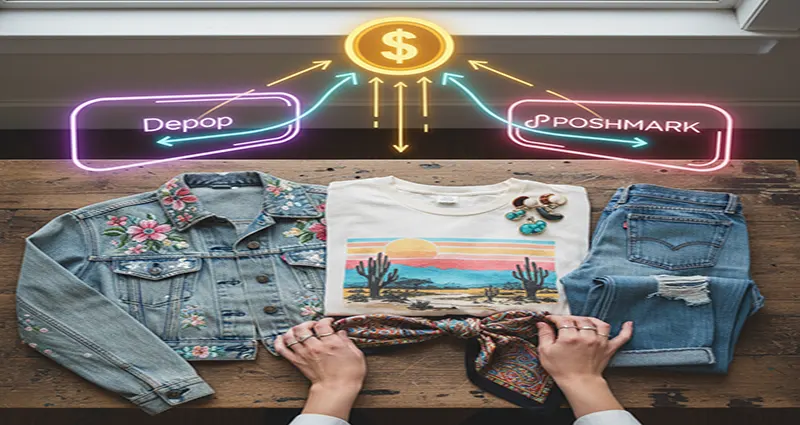 Maximizing Profit: Expert Tips for Flipping Vintage Clothing on Depop vs Poshmark